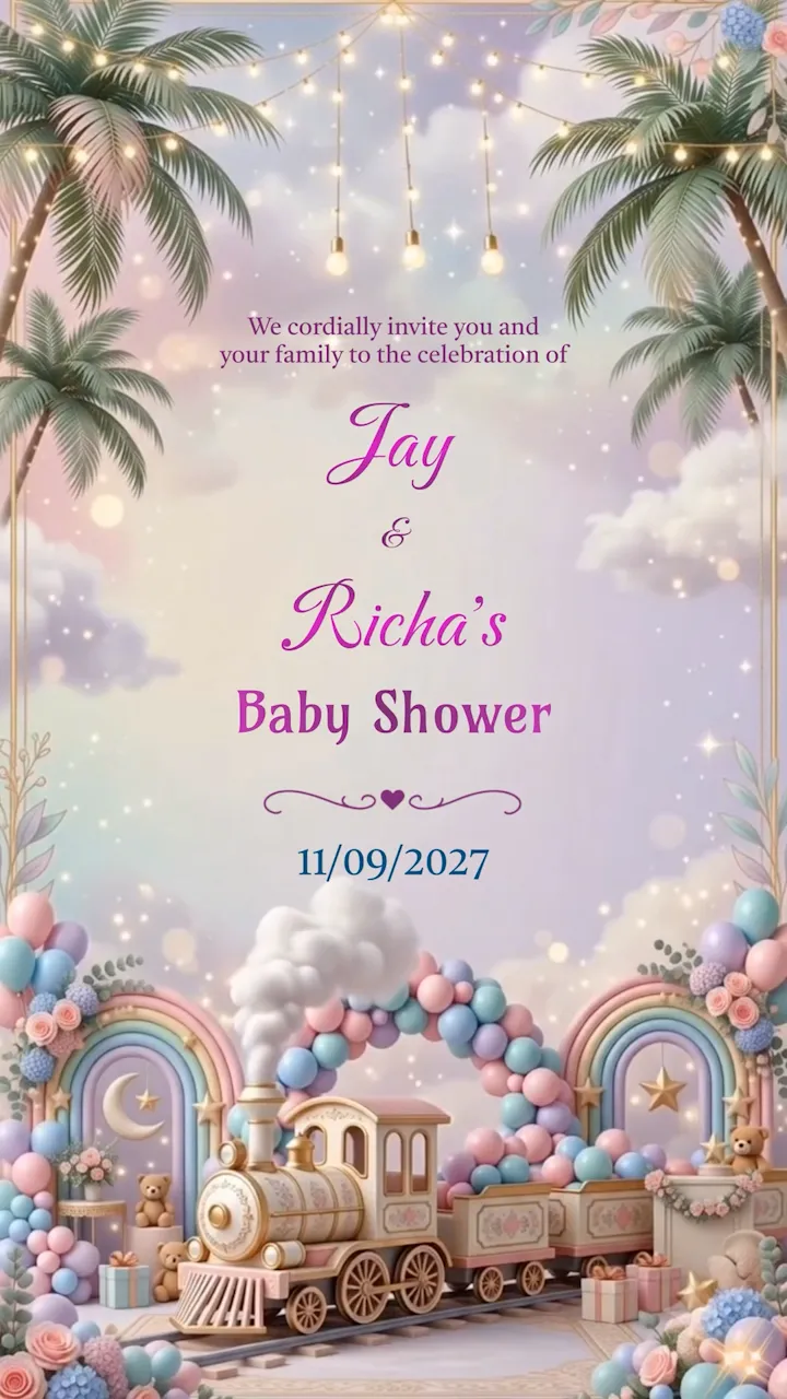 IM238 | Baby Shower Invitation